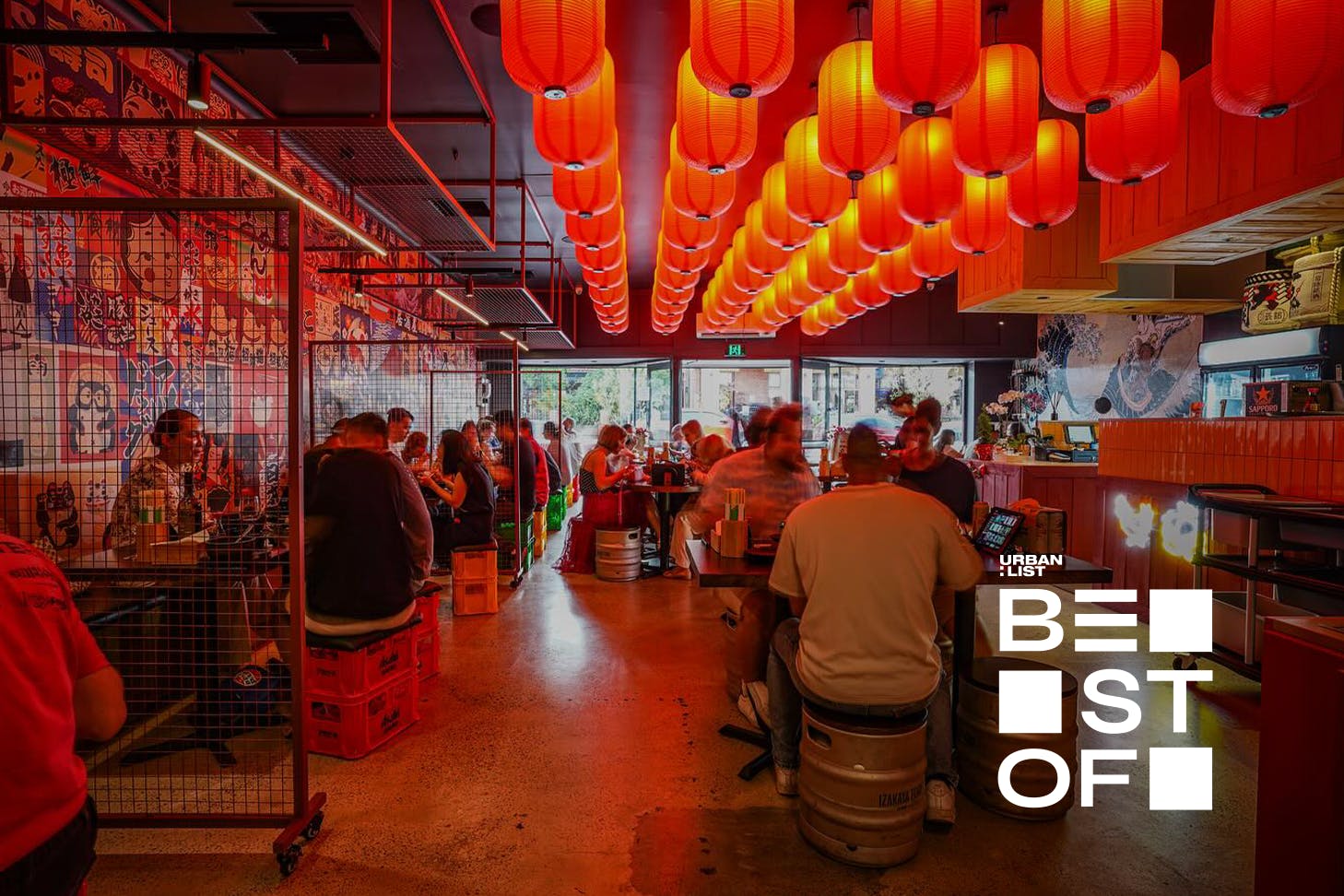Inside one of the best restaurants in Victoria Park